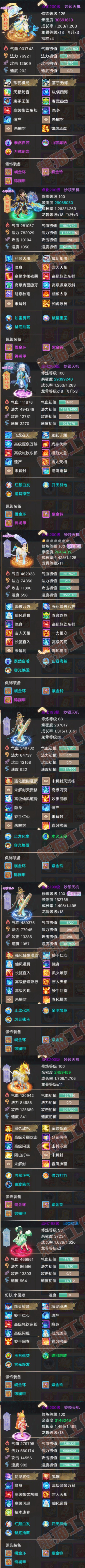 93486大话西游账号详情图5