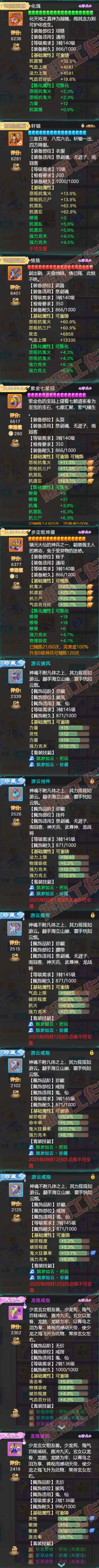 35037大话西游账号详情图4 35037大话西游账号详情图4