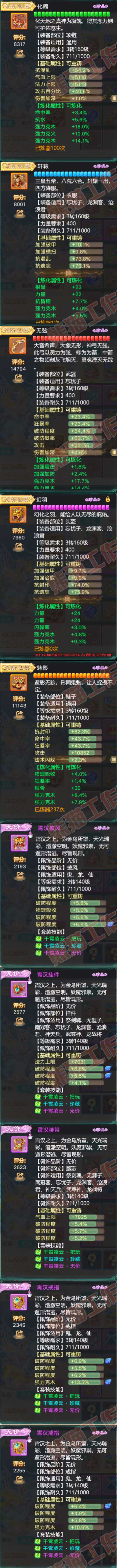 26270大话西游账号详情图4 26270大话西游账号详情图4