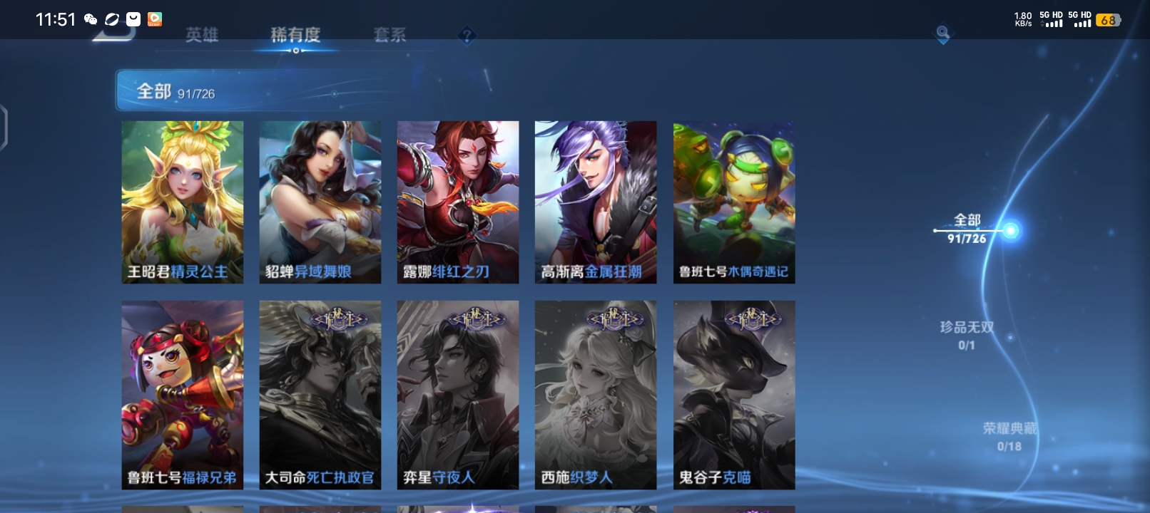 WZ3251142王者荣耀账号详情图2