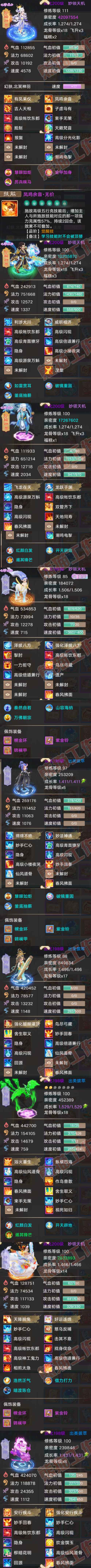 66083大话西游账号详情图6 66083大话西游账号详情图6