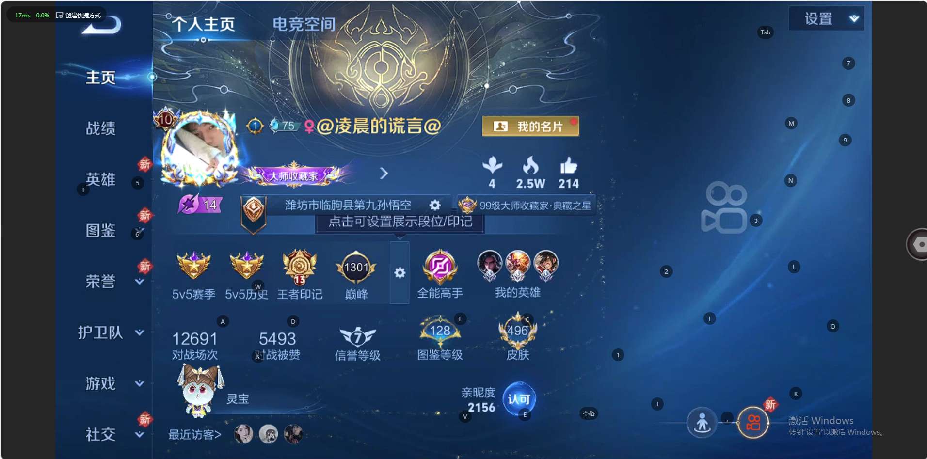 WZ3252617王者荣耀账号详情图18 WZ3252617王者荣耀账号详情图18