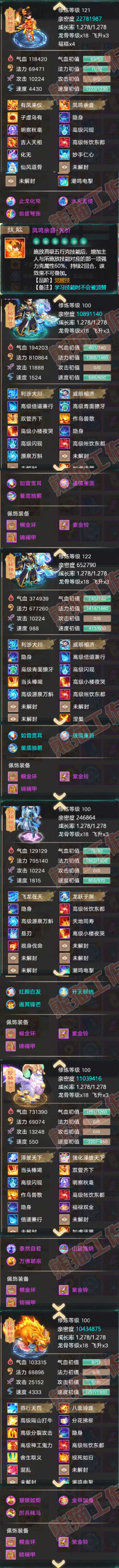 F7076大话西游账号详情图5