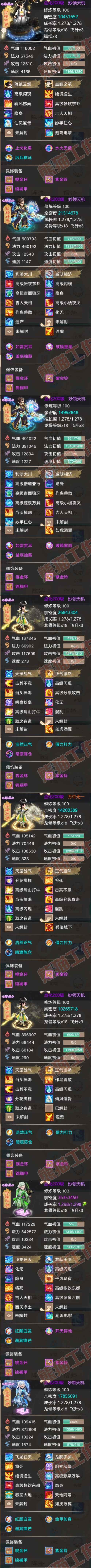 16605大话西游账号详情图6 16605大话西游账号详情图6