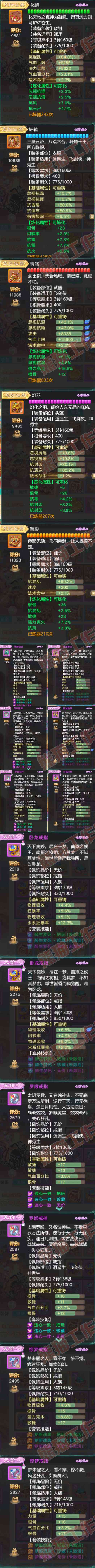 16606大话西游账号详情图4