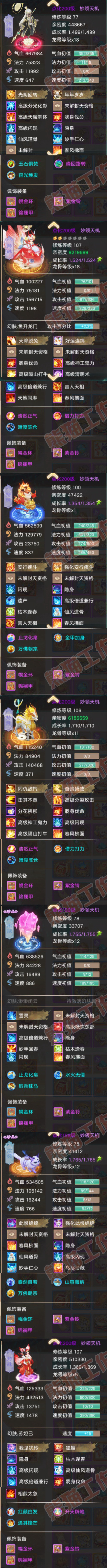 52679大话西游账号详情图6 52679大话西游账号详情图6