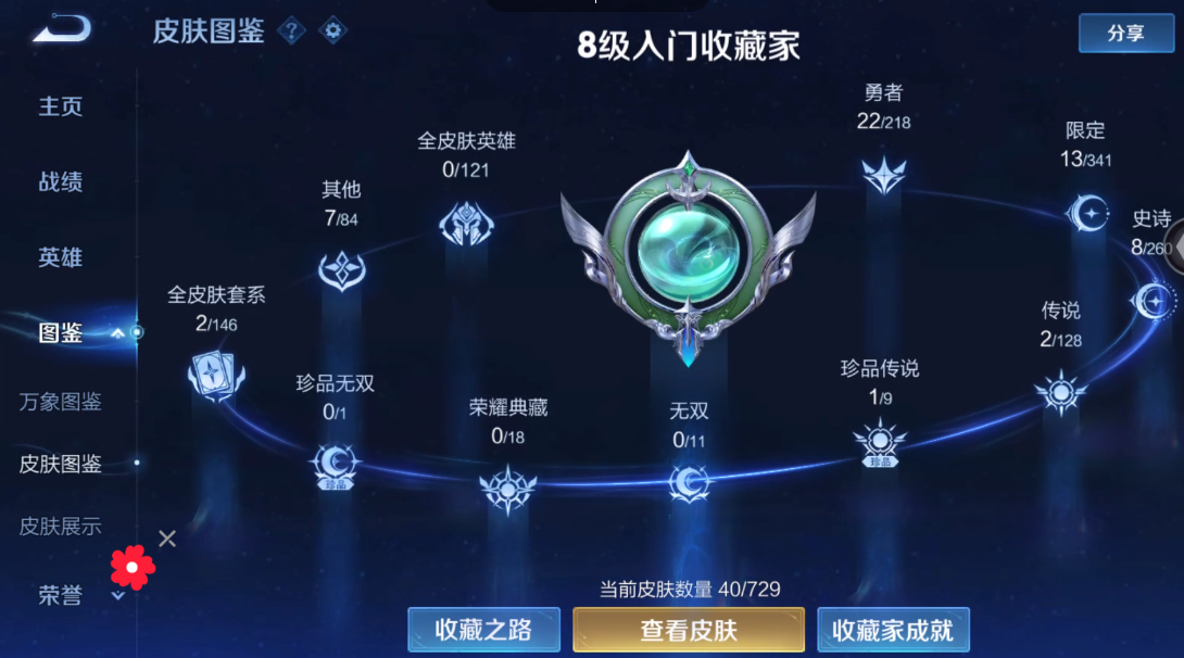 WZ3255908王者荣耀账号详情图4 WZ3255908王者荣耀账号详情图4