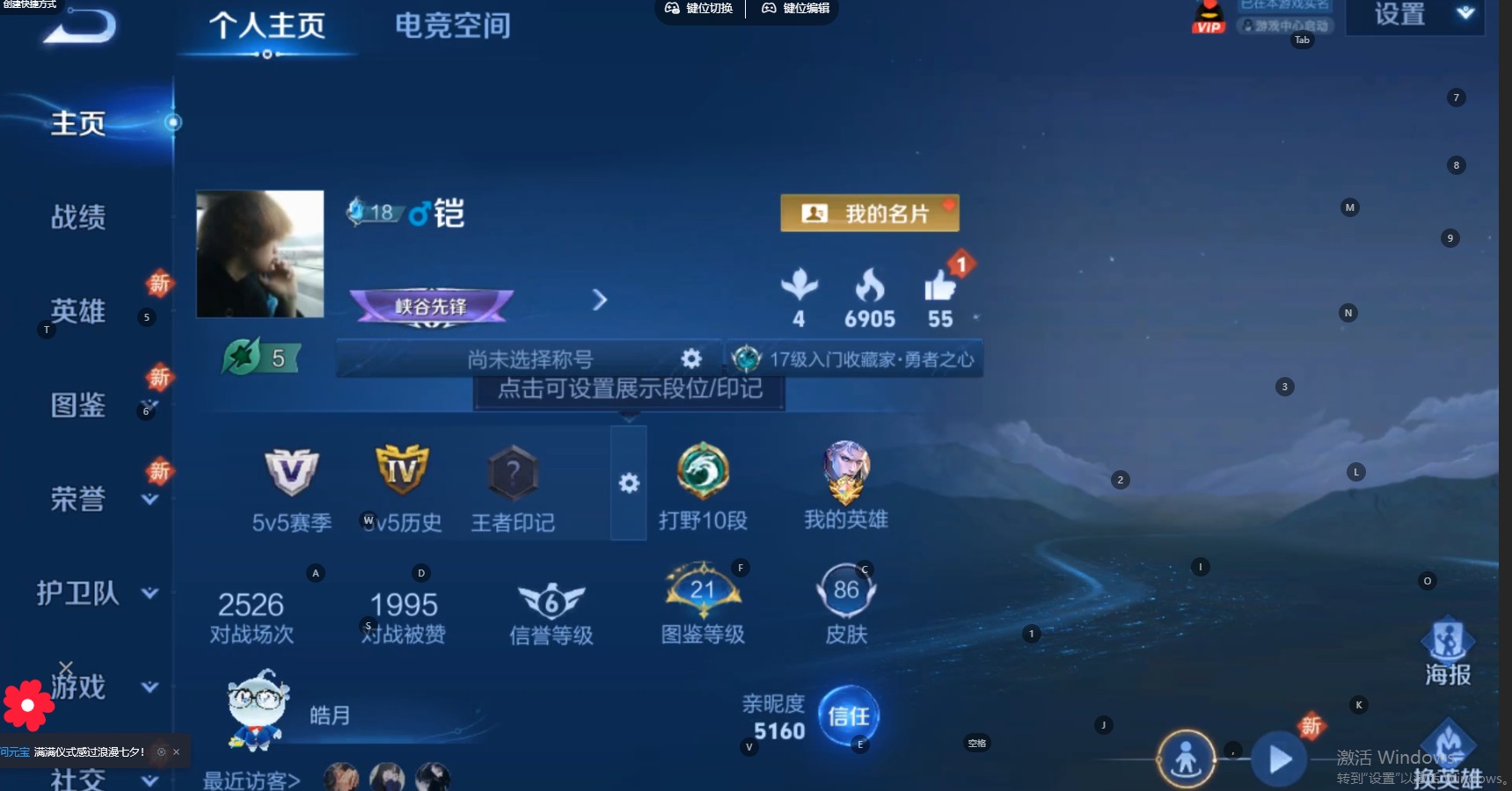 WZ3256567王者荣耀账号详情图5 WZ3256567王者荣耀账号详情图5