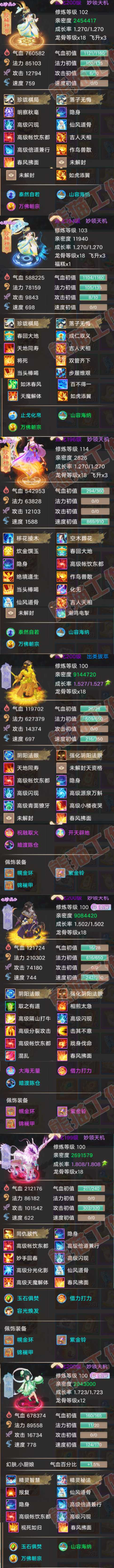 16612大话西游账号详情图6