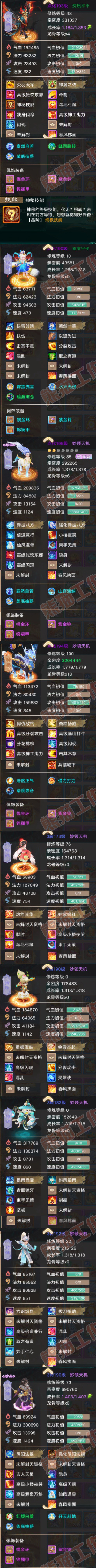 A2090大话西游账号详情图7