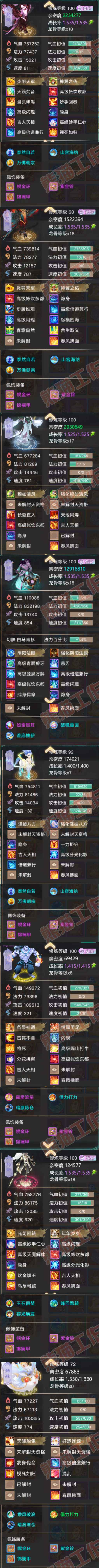 16613大话西游账号详情图7 16613大话西游账号详情图7