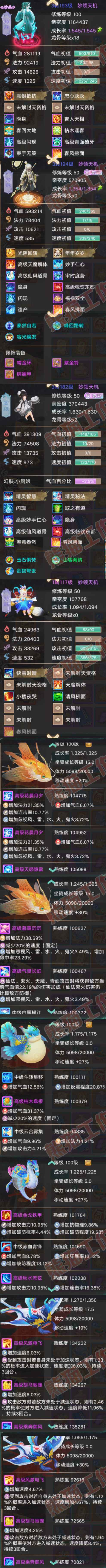 9091.大话西游账号详情图9