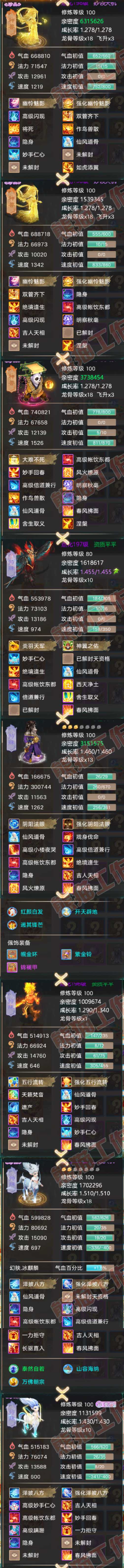 76863大话西游账号详情图6 76863大话西游账号详情图6