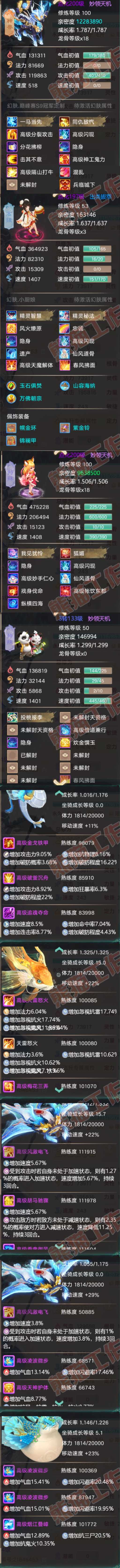 66108大话西游账号详情图6 66108大话西游账号详情图6