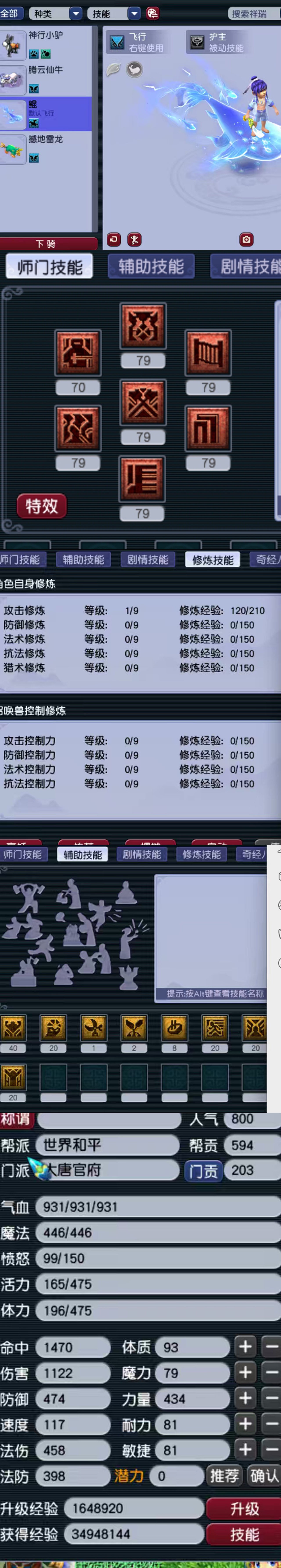 CWF00117梦幻西游畅玩服账号详情图1