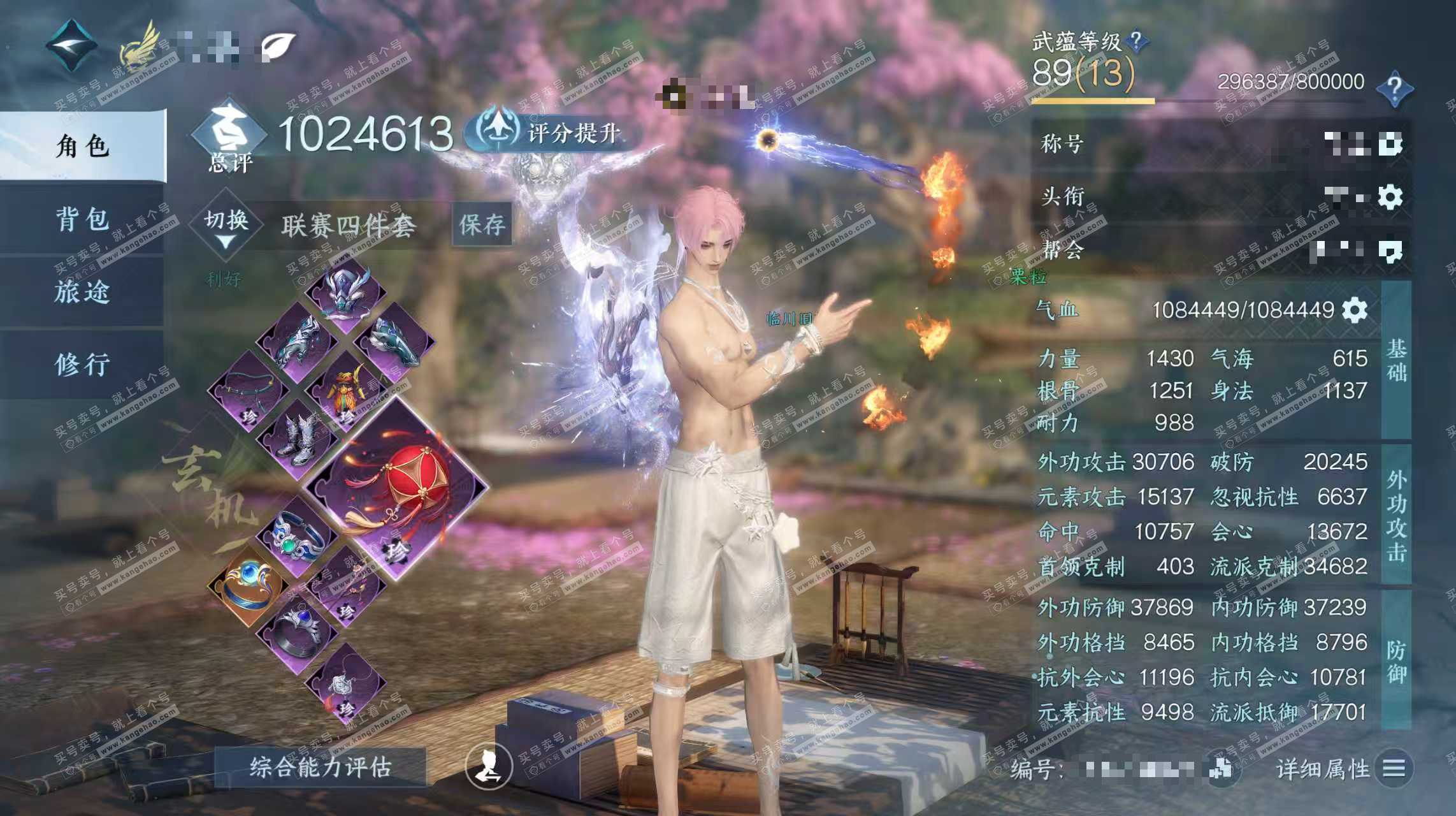 NSH317869逆水寒手游账号详情图1