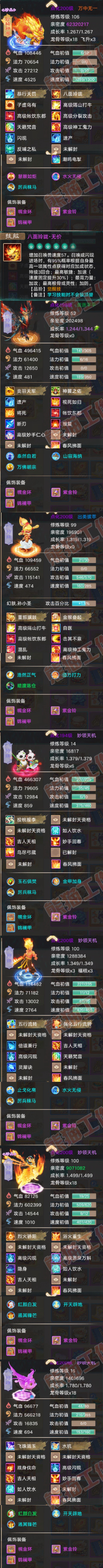 93516大话西游账号详情图5