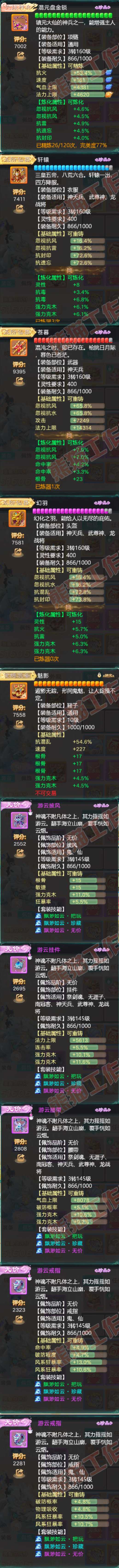 66114大话西游账号详情图4