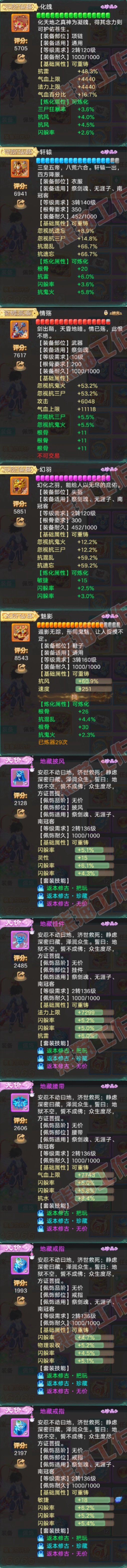 76805大话西游账号详情图4 76805大话西游账号详情图4