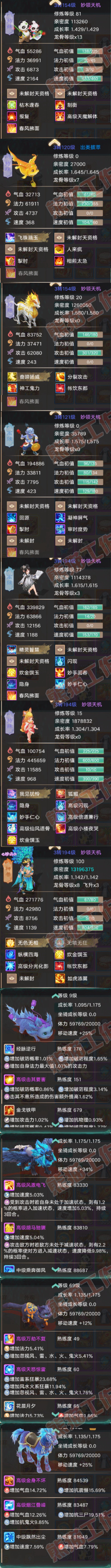 76805大话西游账号详情图5 76805大话西游账号详情图5
