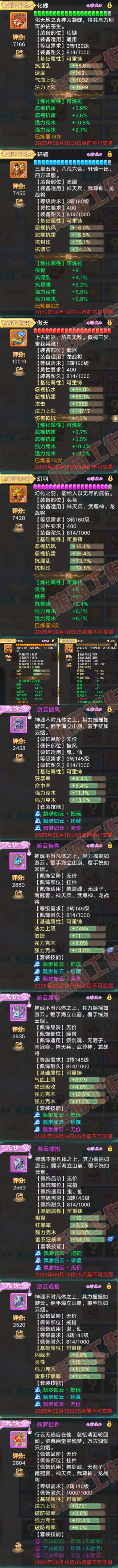 76806大话西游账号详情图4 76806大话西游账号详情图4