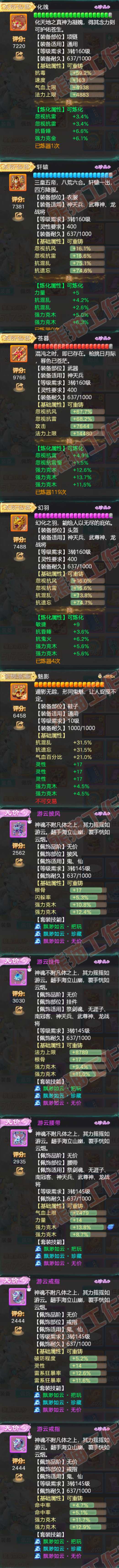 76807大话西游账号详情图4