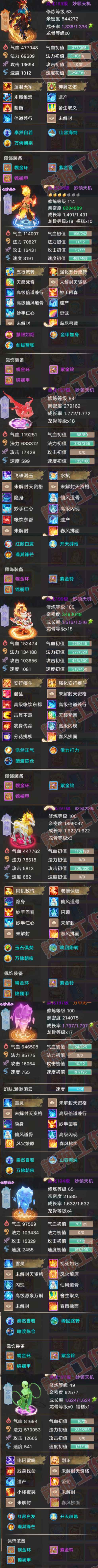 52691大话西游账号详情图5