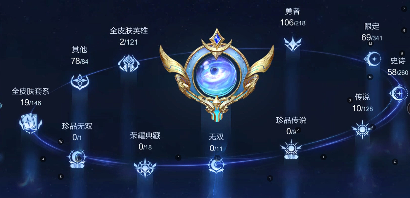 WZ3205294王者荣耀账号详情图11 WZ3205294王者荣耀账号详情图11