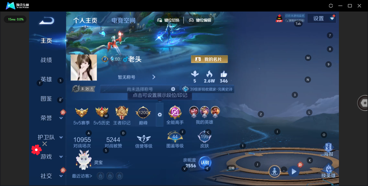 WZ3264180王者荣耀账号详情图8 WZ3264180王者荣耀账号详情图8