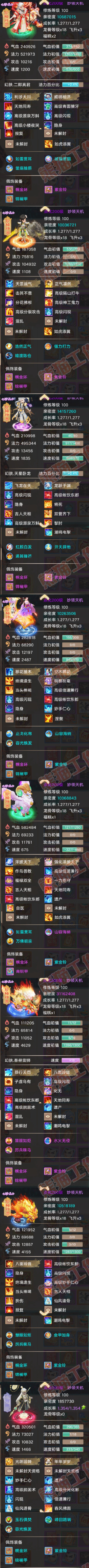 52695大话西游账号详情图6 52695大话西游账号详情图6
