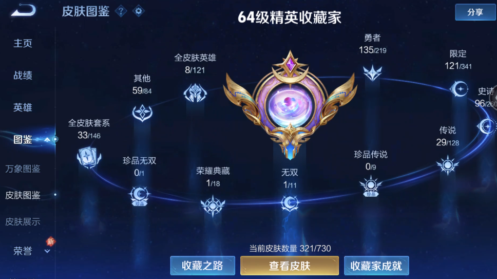 WZ3265070王者荣耀账号详情图13