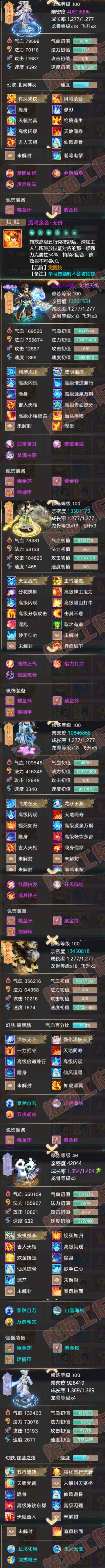F7098大话西游账号详情图6
