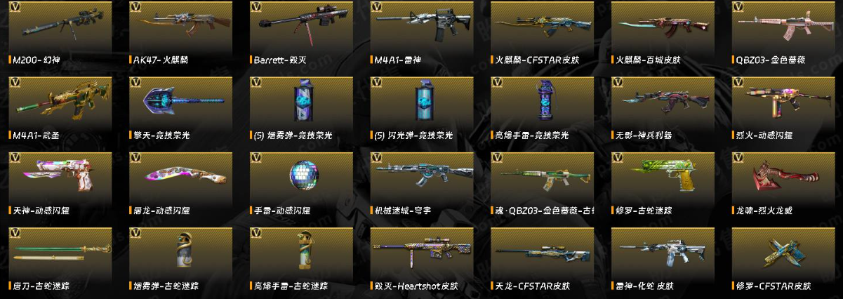 CF328883穿越火线账号详情图1 CF328883穿越火线账号详情图1