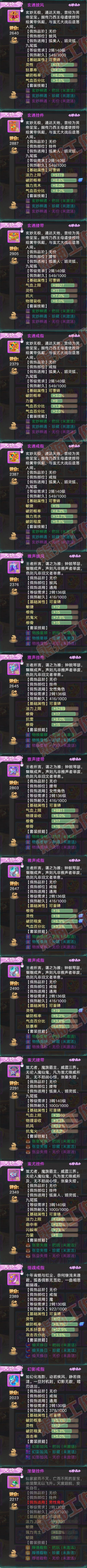 52700大话西游账号详情图5