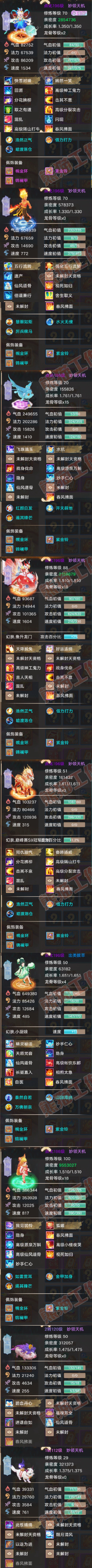 F7101大话西游账号详情图7