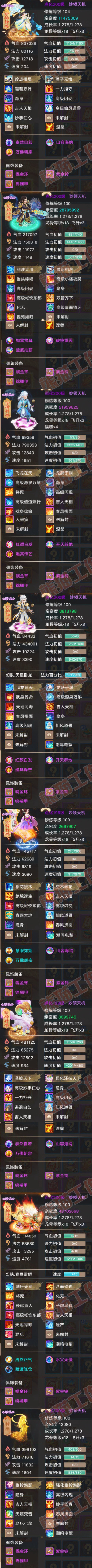 F7101大话西游账号详情图6