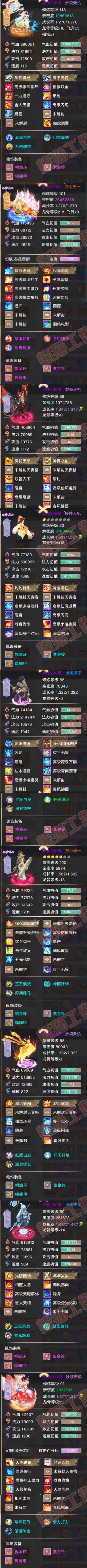 9118.大话西游账号详情图5