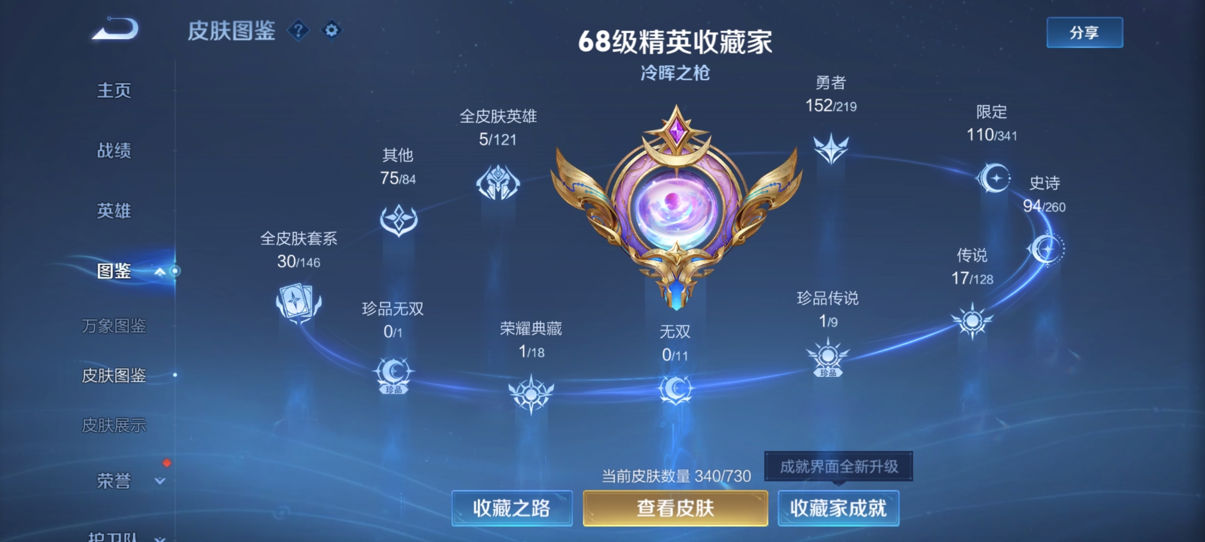 WZ3270055王者荣耀账号详情图14