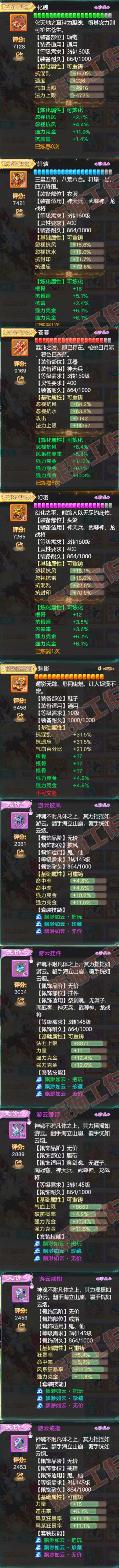 16633大话西游账号详情图4