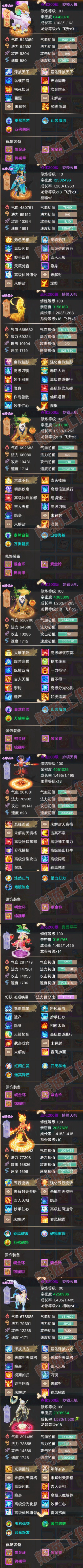 76835大话西游账号详情图6 76835大话西游账号详情图6
