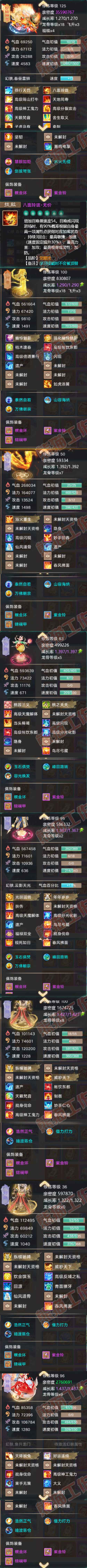 35076大话西游账号详情图4