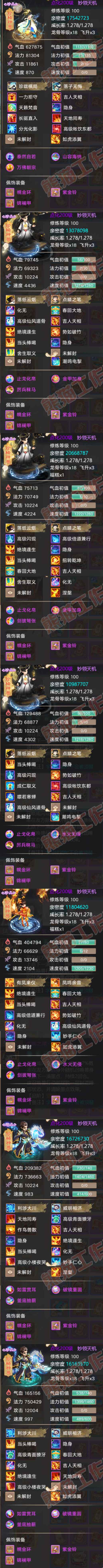 9121.大话西游账号详情图8