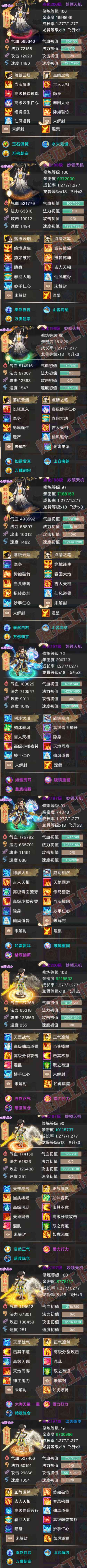 52705大话西游账号详情图6 52705大话西游账号详情图6