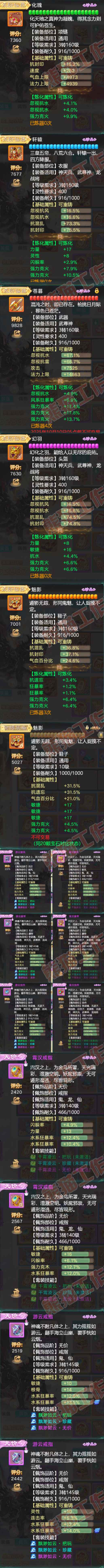 S2200大话西游账号详情图4 S2200大话西游账号详情图4