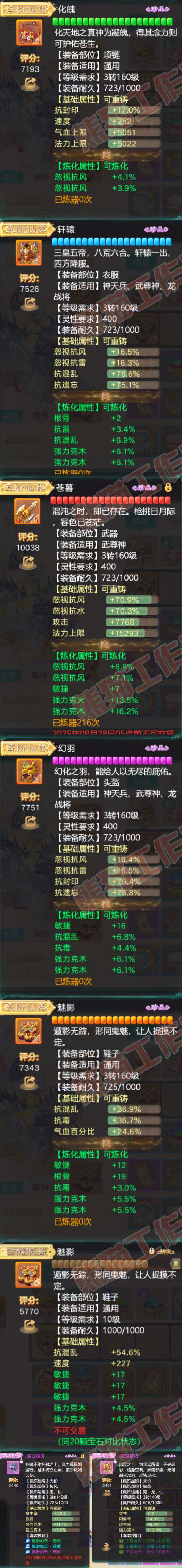 35082大话西游账号详情图4 35082大话西游账号详情图4