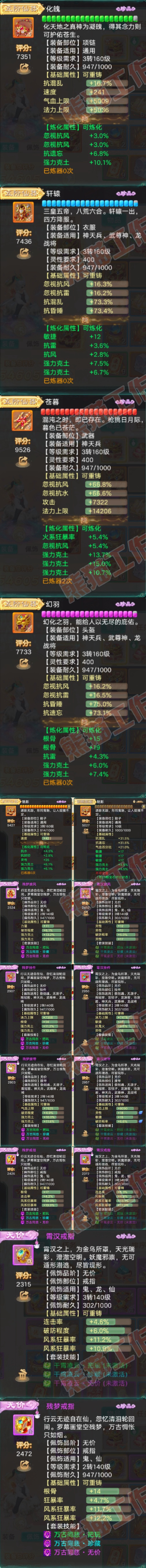52706大话西游账号详情图4