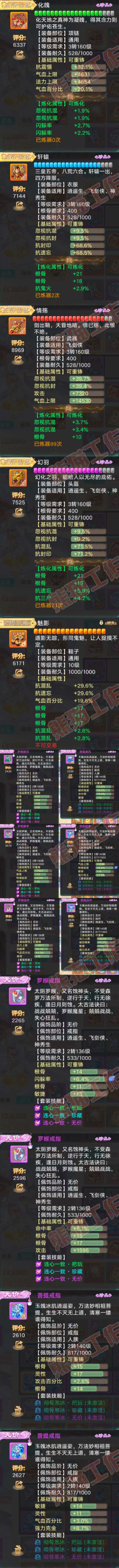 F7115大话西游账号详情图4 F7115大话西游账号详情图4