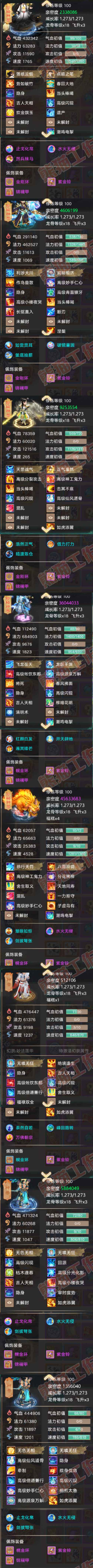 76855大话西游账号详情图5 76855大话西游账号详情图5
