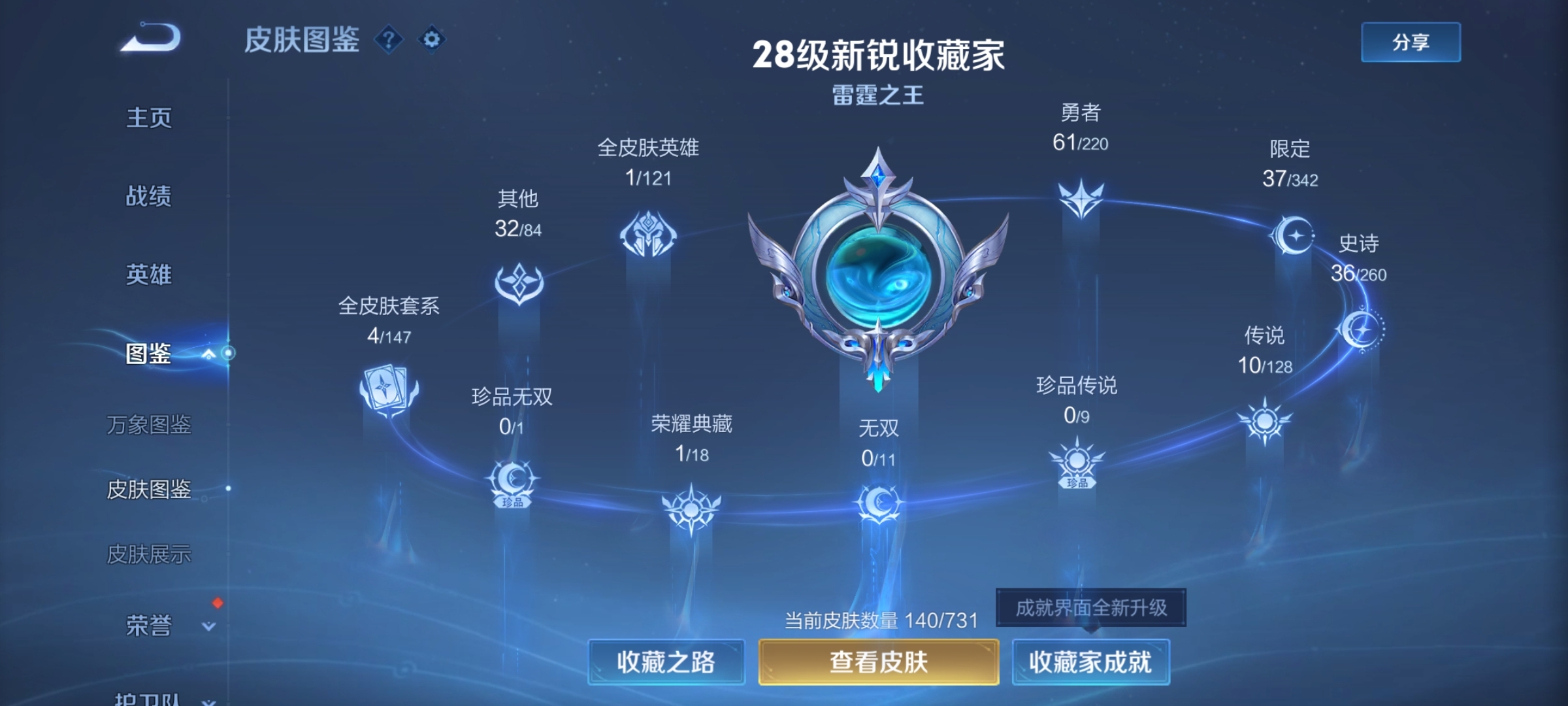 WZ3275803王者荣耀账号详情图8