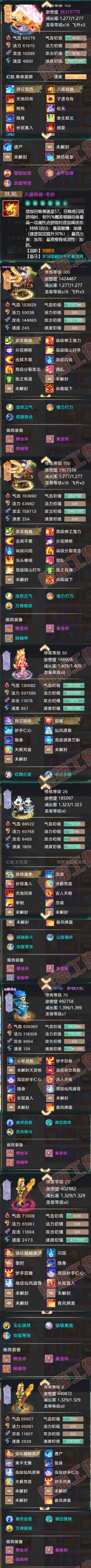 93550大话西游账号详情图7 93550大话西游账号详情图7
